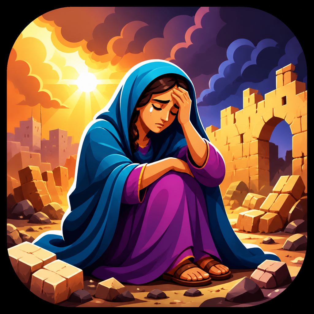 Lamentations word search puzzle preview