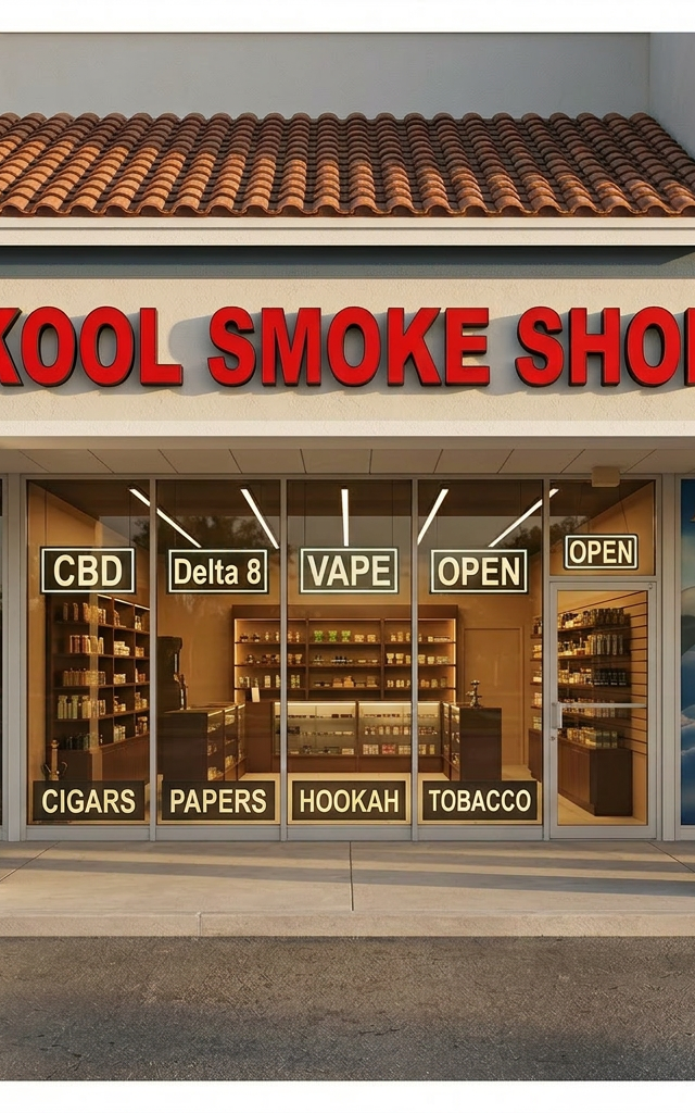 KOOL SMOKE SHOP · WEST PALM BEACH Word Search